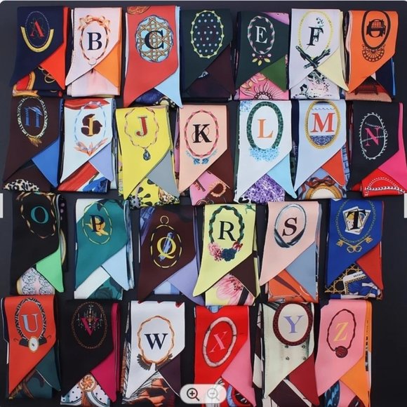 TWILLIES WITH INITIALS-- COLOURFUL - Picture 1 of 8